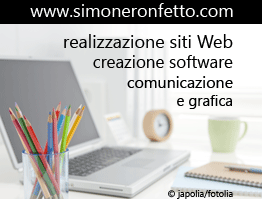 Realizzazione a cura di Simone Ronfetto, creazione siti web e software, grafica e comunicazione